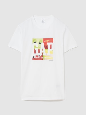 ガチャピン・ムック スタンダードクルーネックTシャツ