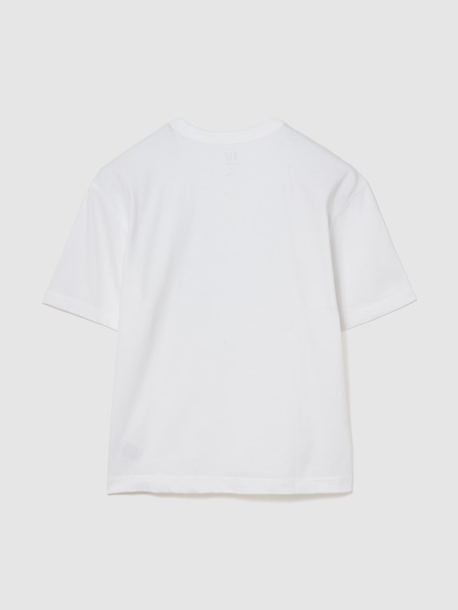 ガチャピン・ムック ヘビーウェイト クロップドTシャツ-1