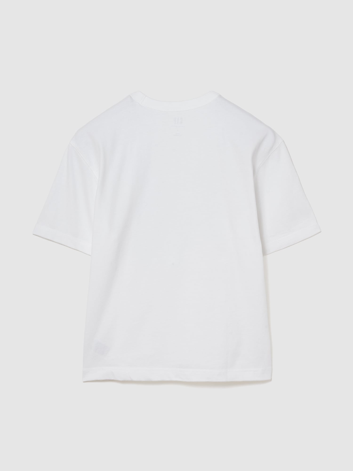 ガチャピン・ムック ヘビーウェイト クロップドTシャツ-1