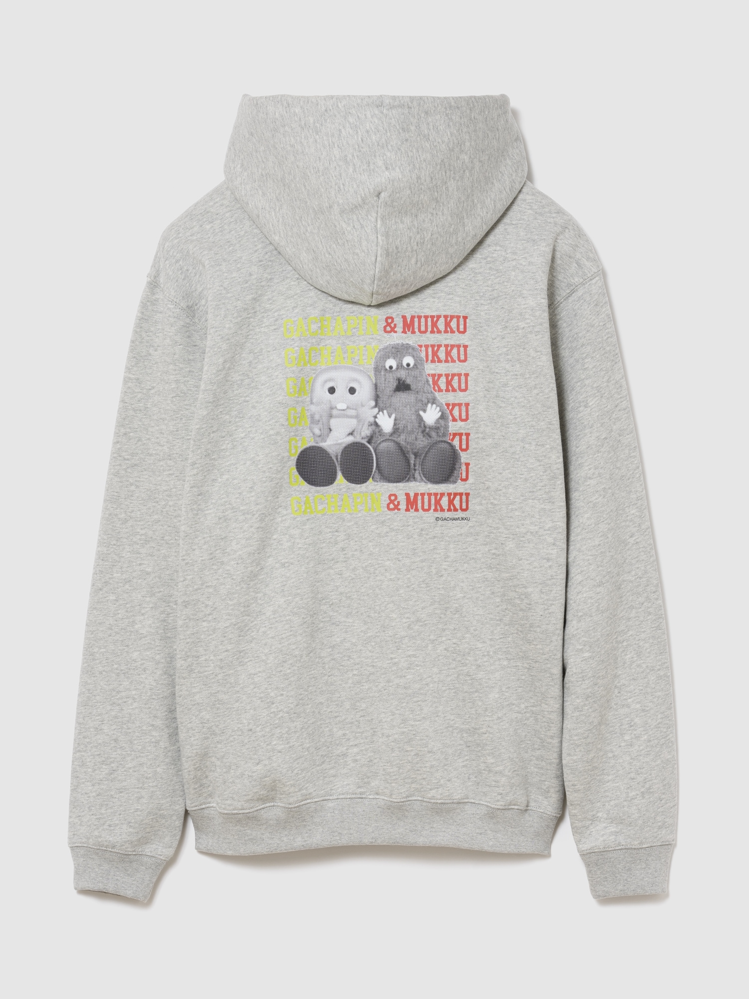 ガチャピン・ムック ヴィンテージソフト リラックスフィット パーカー-1