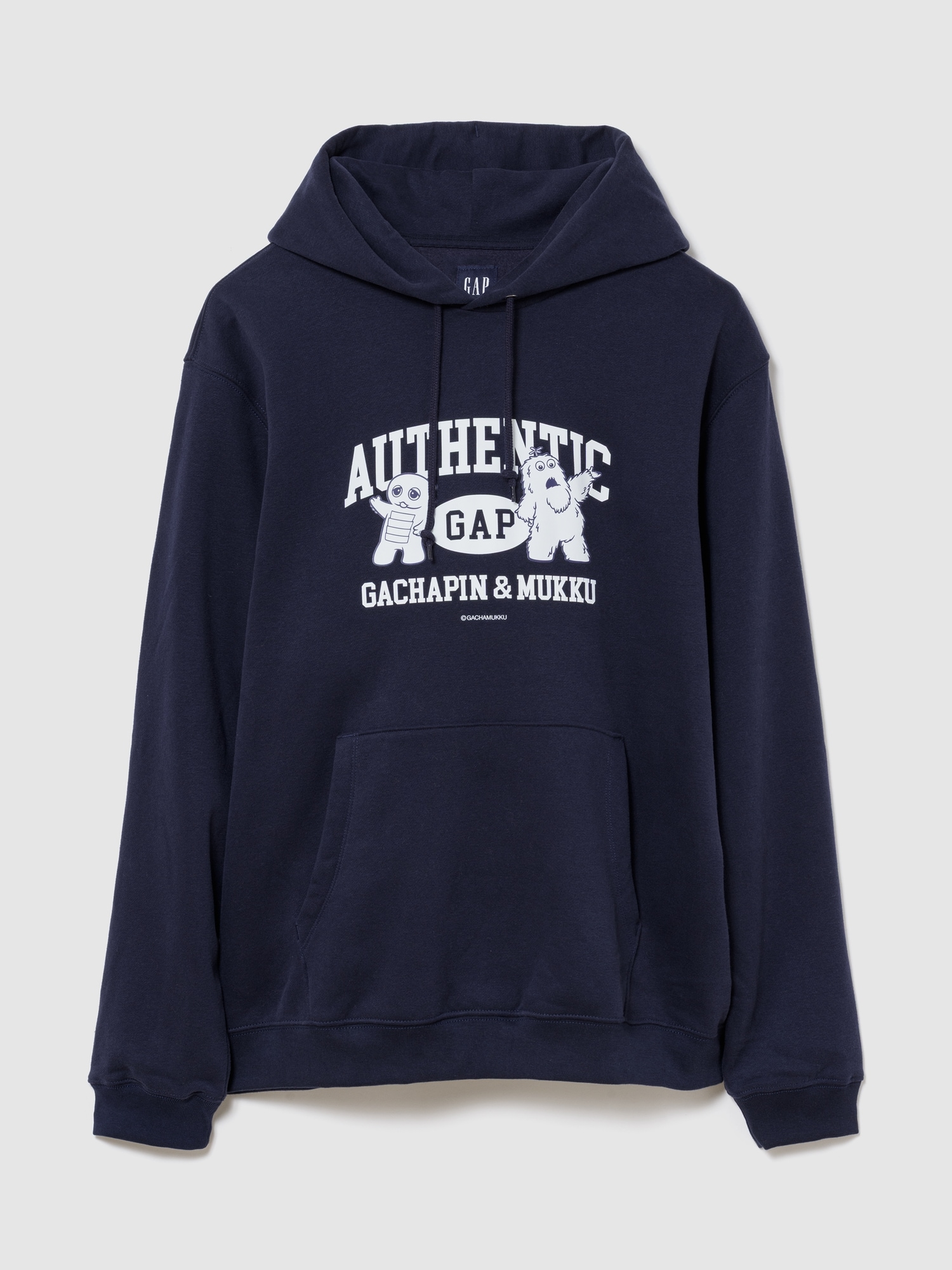 ガチャピン・ムック ヴィンテージソフト リラックスフィット パーカー-0