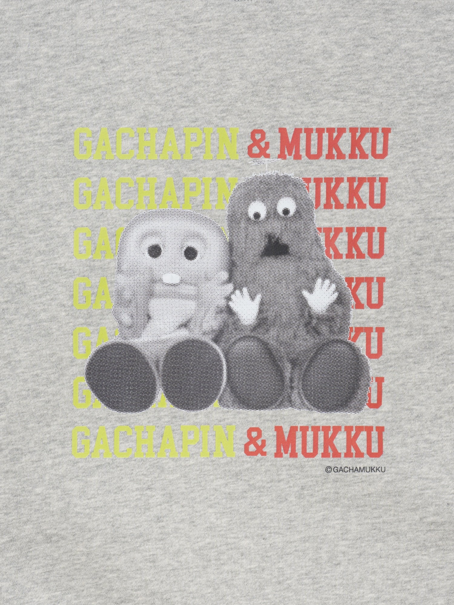 ガチャピン・ムック ヴィンテージソフト リラックスフィット パーカー-3