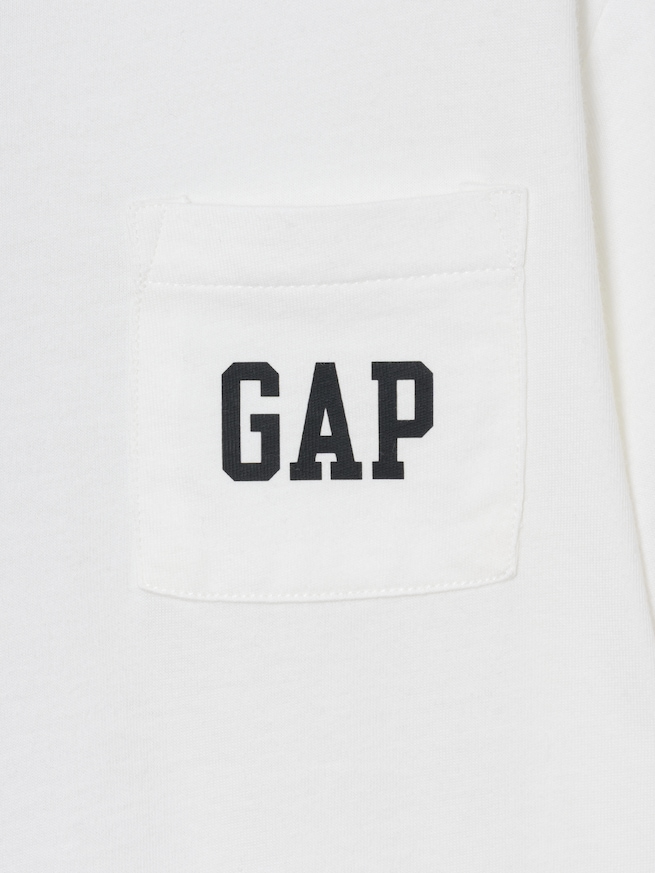 ガチャピン・ムック ポケットTシャツ(キッズ)-2