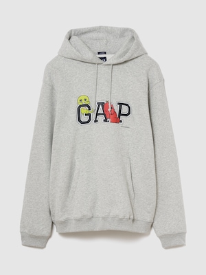 ガチャピン・ムック ヴィンテージソフト リラックスフィット パーカー