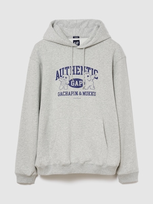 ガチャピン・ムック ヴィンテージソフト リラックスフィット パーカー