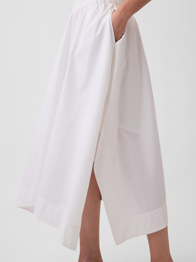 ポプリン ハンカチーフ ミディスカート-3