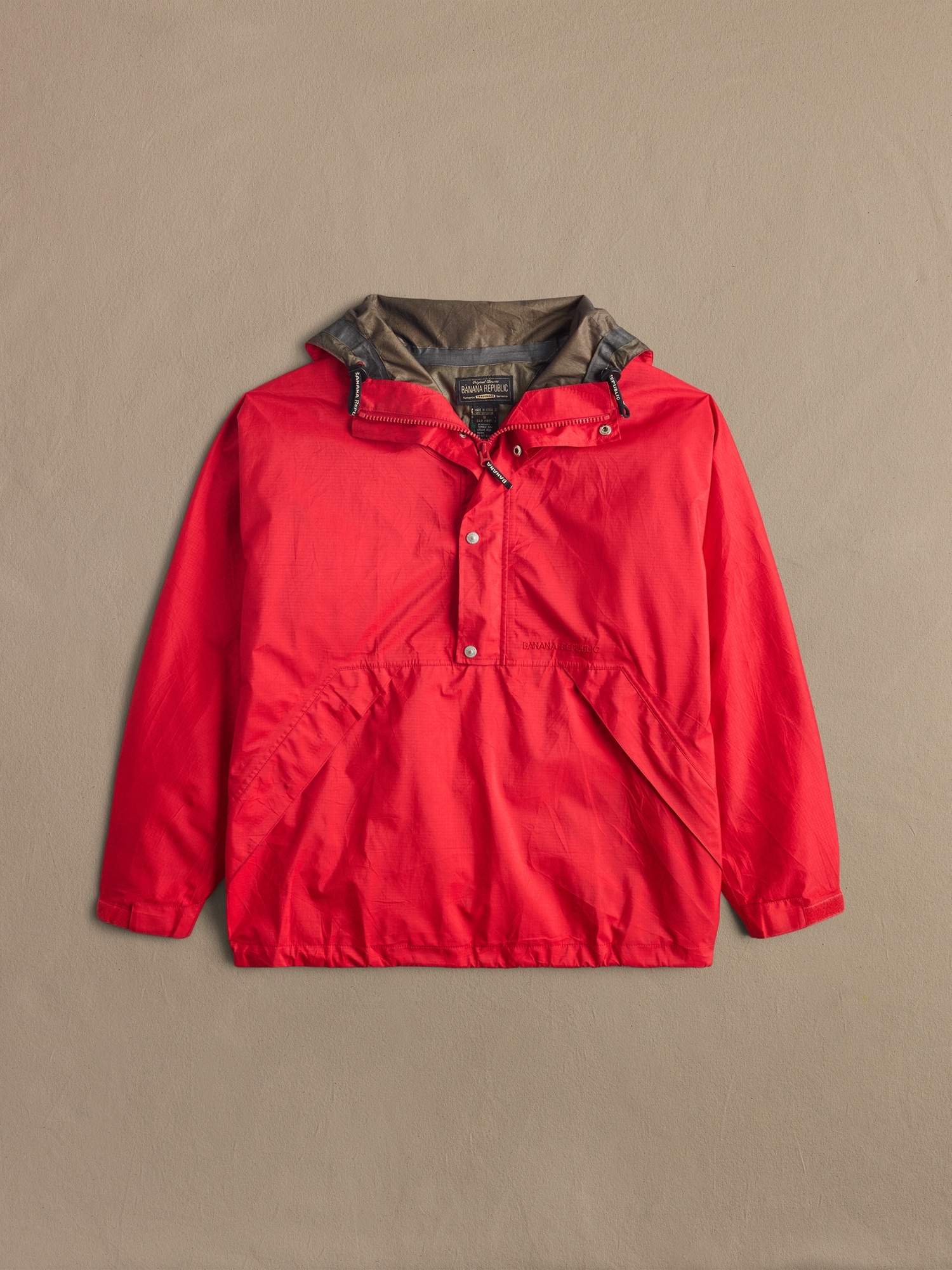 Archive Red Anorak Jacket Men's Size S