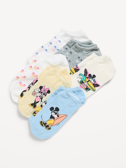 Disney© 6-Pack Novelty Ankle Socks for Women