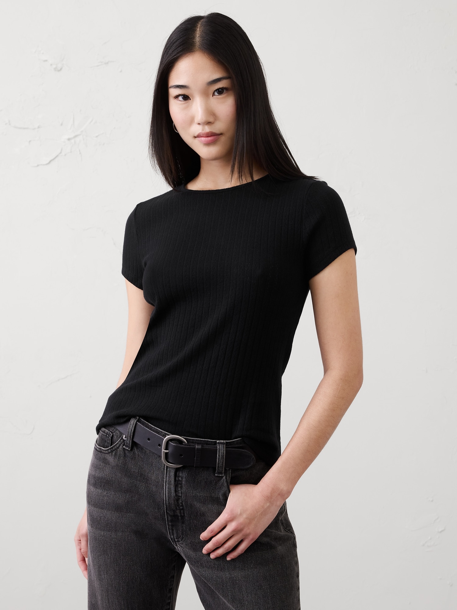 Pointelle Baby T-Shirt