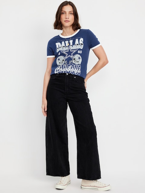 Dallas Cowboys EveryWear Crew-Neck Ringer T-Shirt