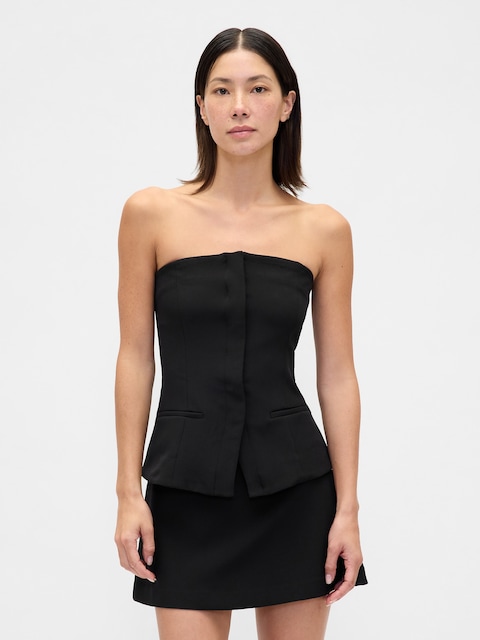 Strapless BiStretch Corset Top
