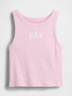 リブ GAPロゴ クロップド タンクトップ-4