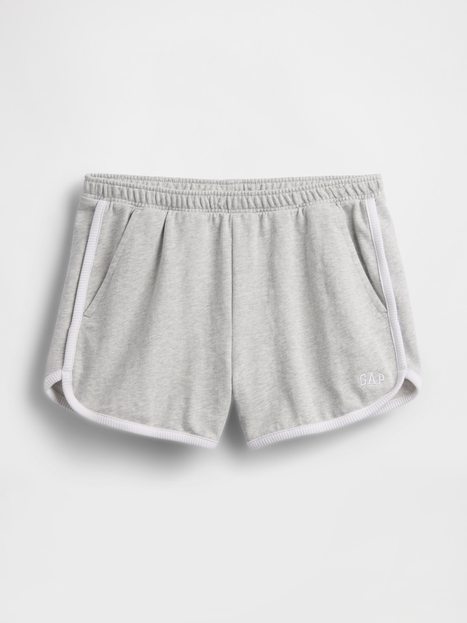 フレンチテリー GAPロゴ ドルフィン ショートパンツ-5