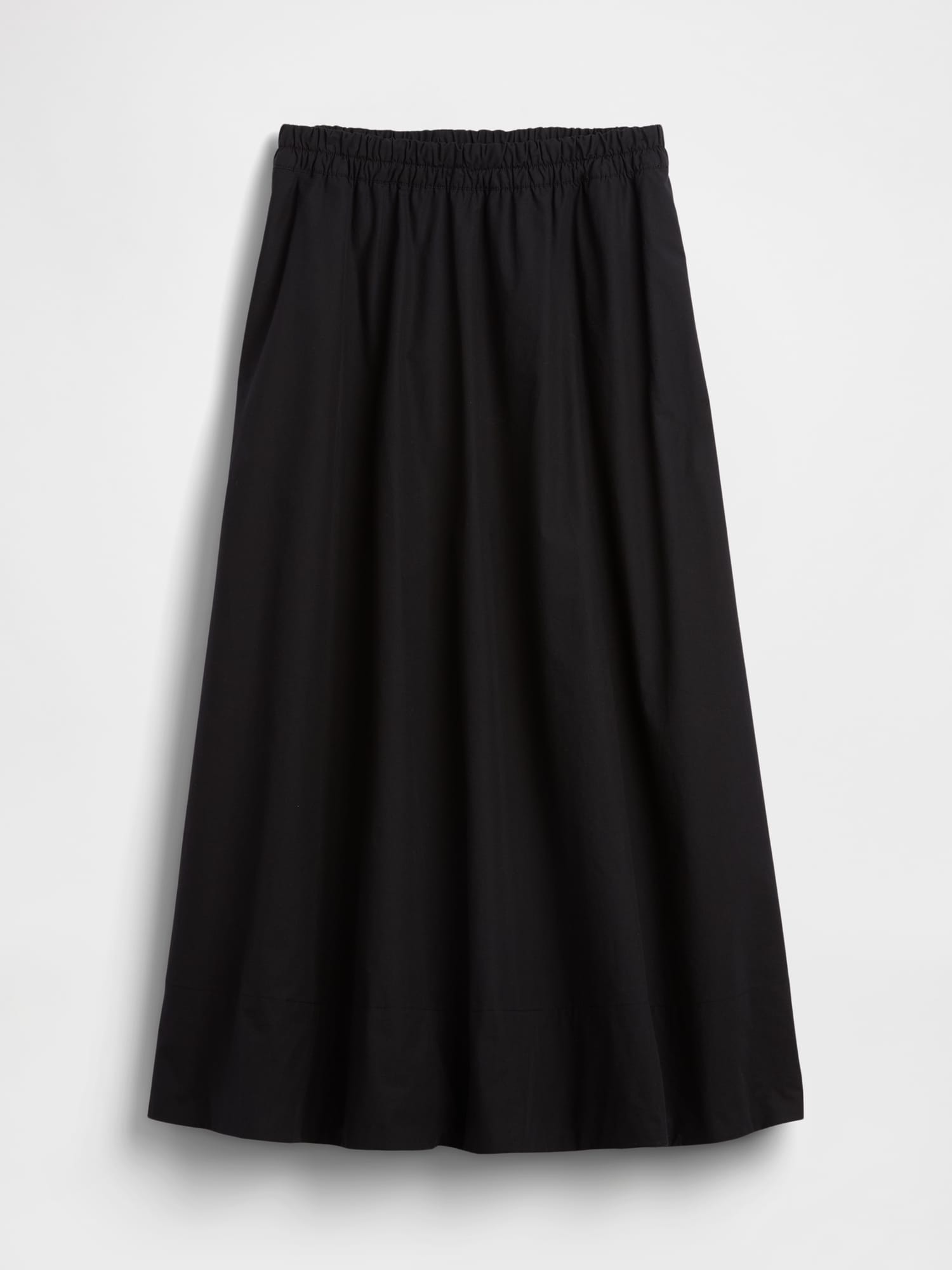 Poplin Maxi Skirt
