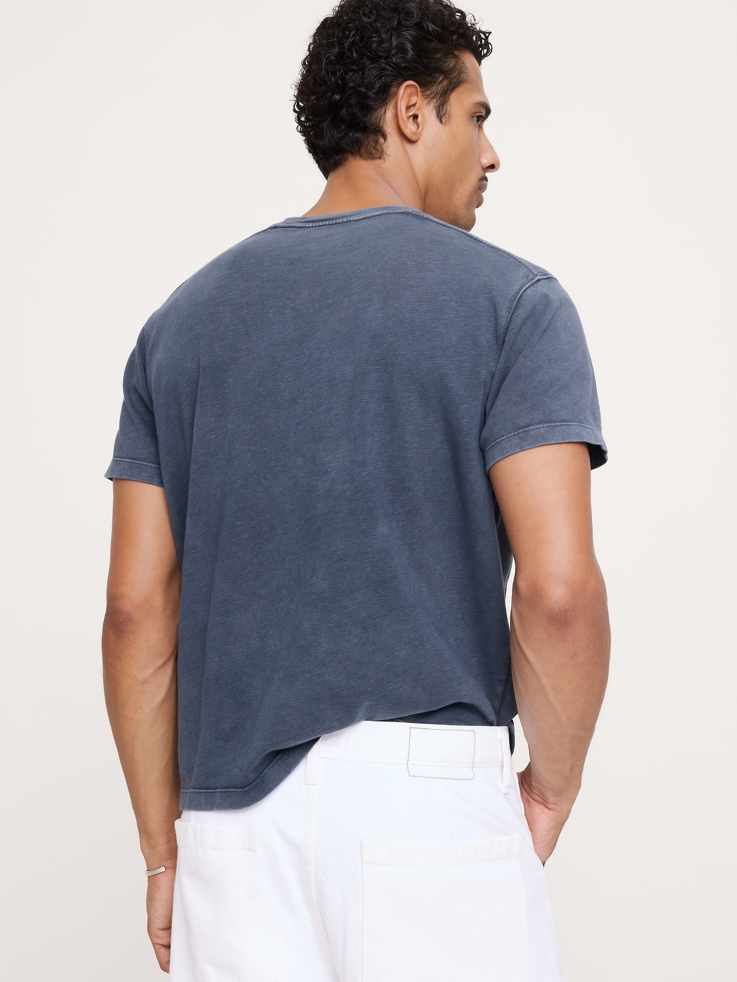 ヘリテージ コットンスラブ クルーネックTシャツ-2