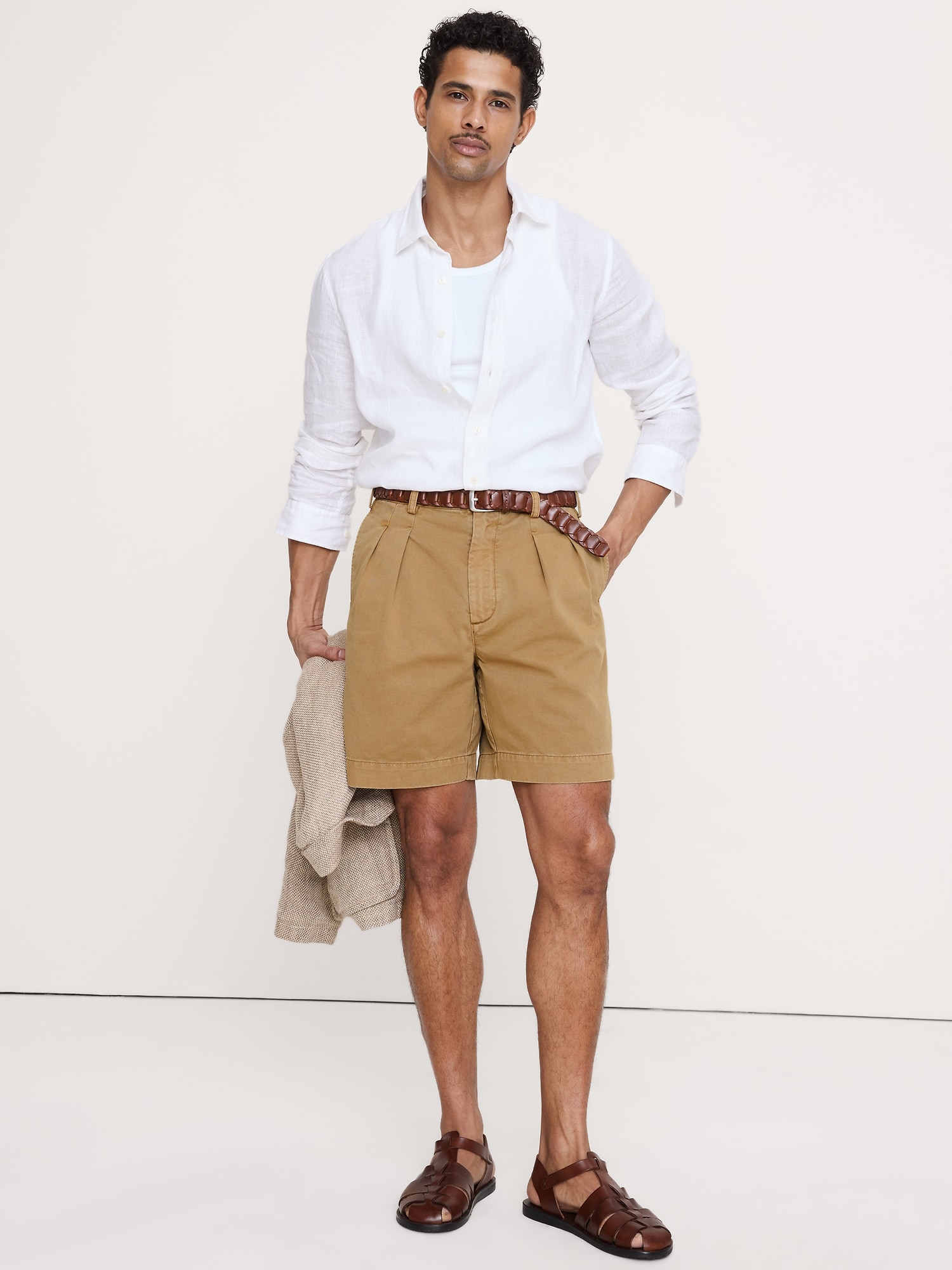 Archive Reissue 8" Pleated Short