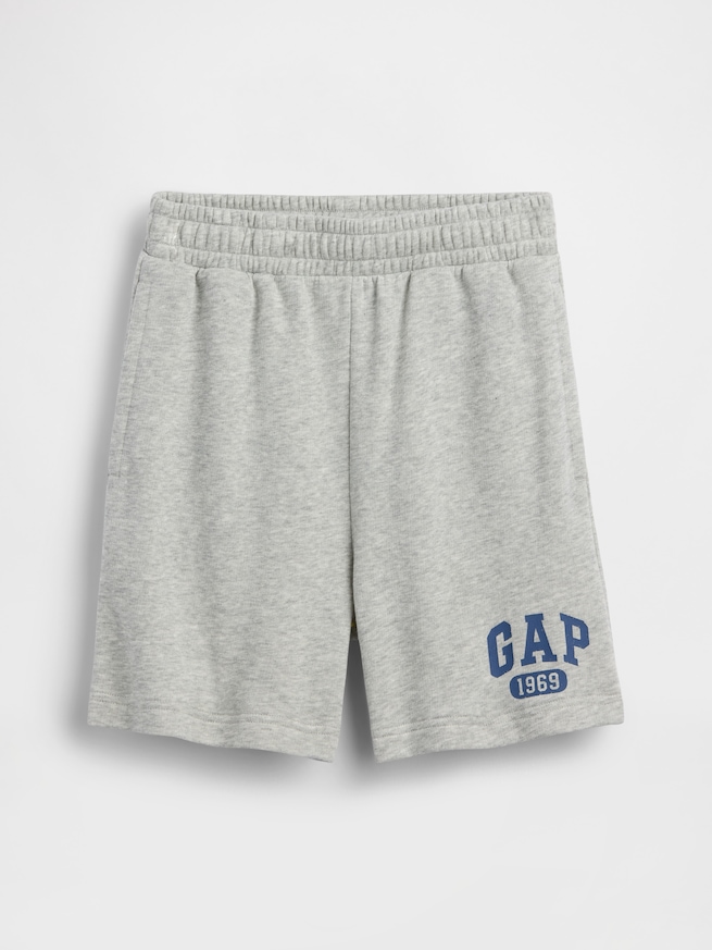 フレンチテリー GAPロゴスウェットショートパンツ (キッズ)-0