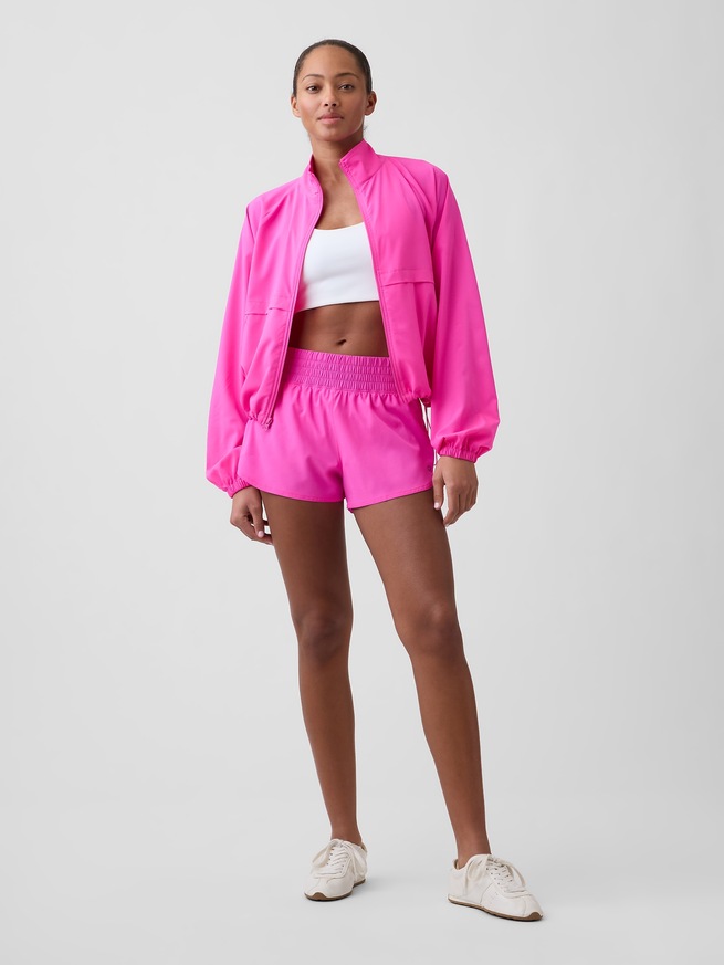 GapFitオーバーサイズ ランアラウンドトラックジャケット-2