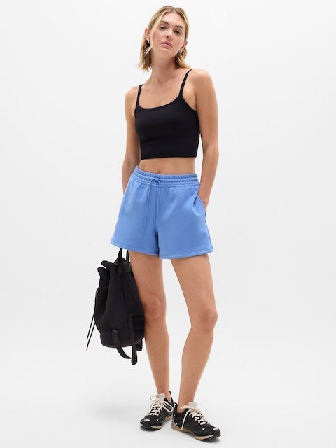 Forever Fleece Mid Rise 4" Short