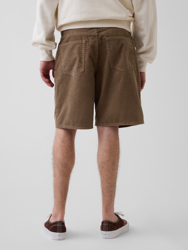 9インチ リラックスフィット コーデュロイ ショートパンツ-3