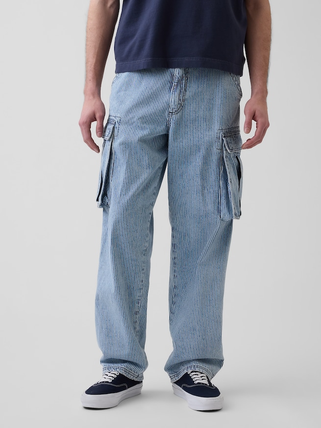 Gap &times; Sean Wotherspoon レールロード カーゴ バギーデニム-1