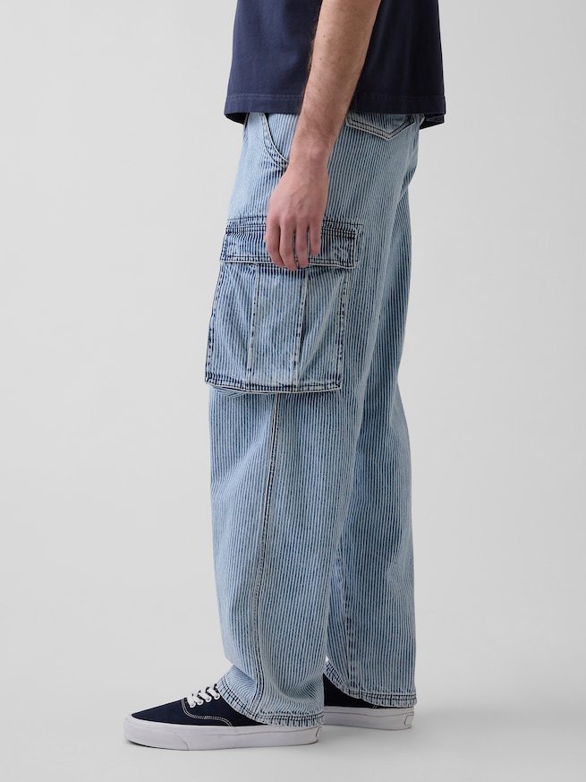 Gap &times; Sean Wotherspoon レールロード カーゴ バギーデニム-2