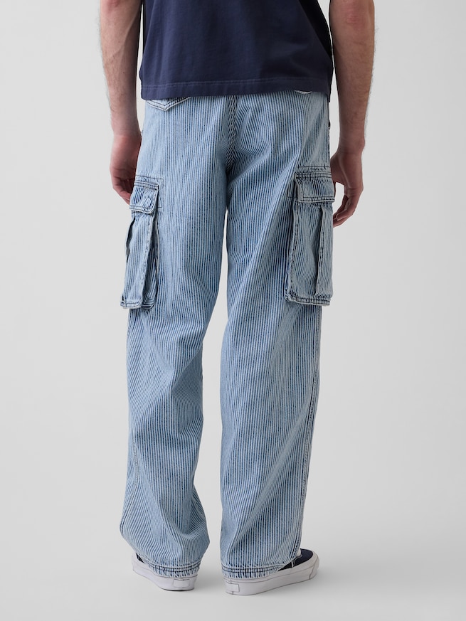 Gap &times; Sean Wotherspoon レールロード カーゴ バギーデニム-3