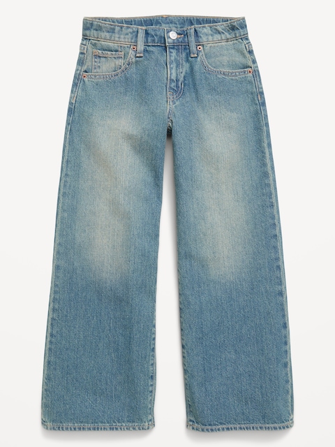 Super Baggy Wide-Leg Jeans for Girls