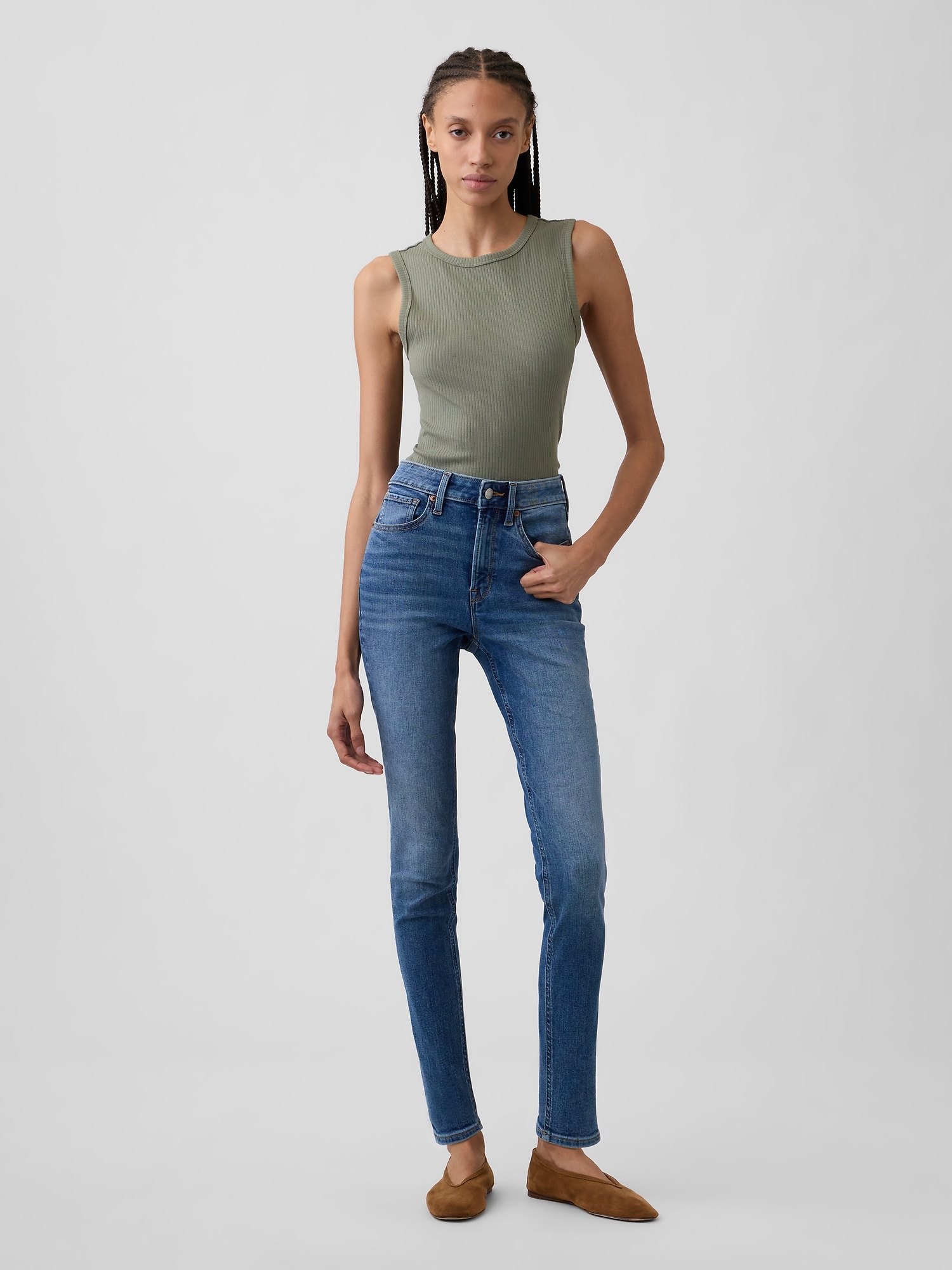 Mid Rise Universal Skinny Jeans