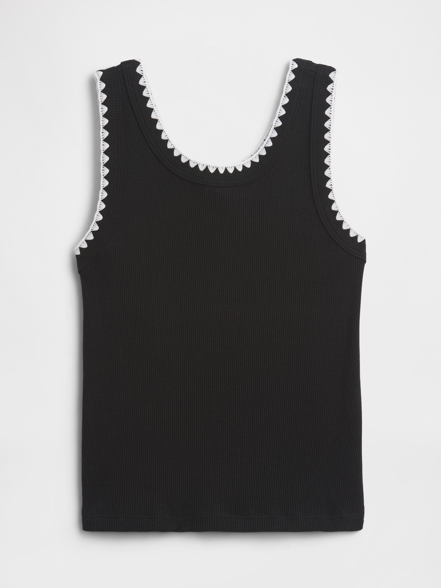 Kids Ribbed Tank Top