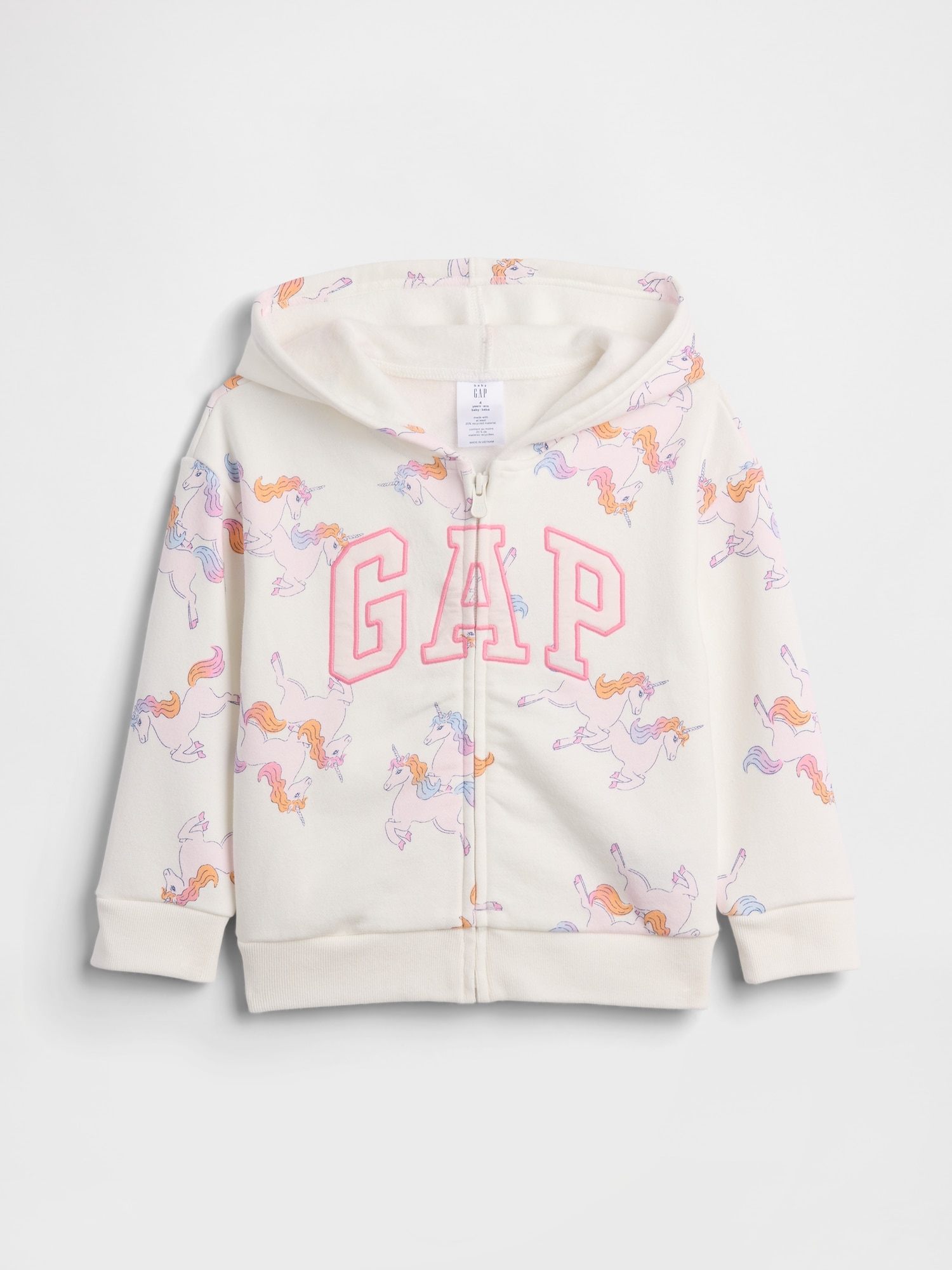 babyGap Logo Zip Hoodie