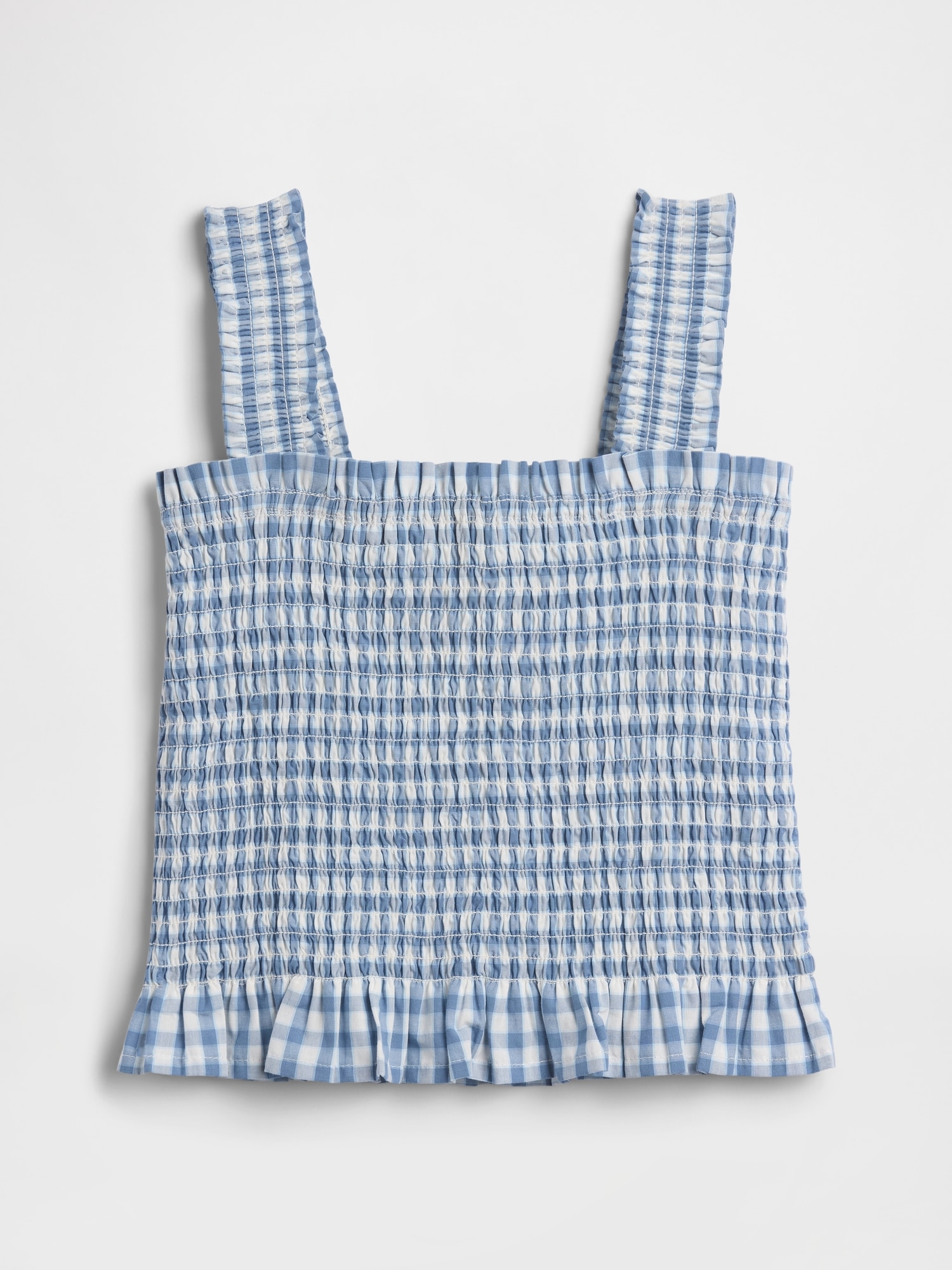 Kids Smocked Peplum Top