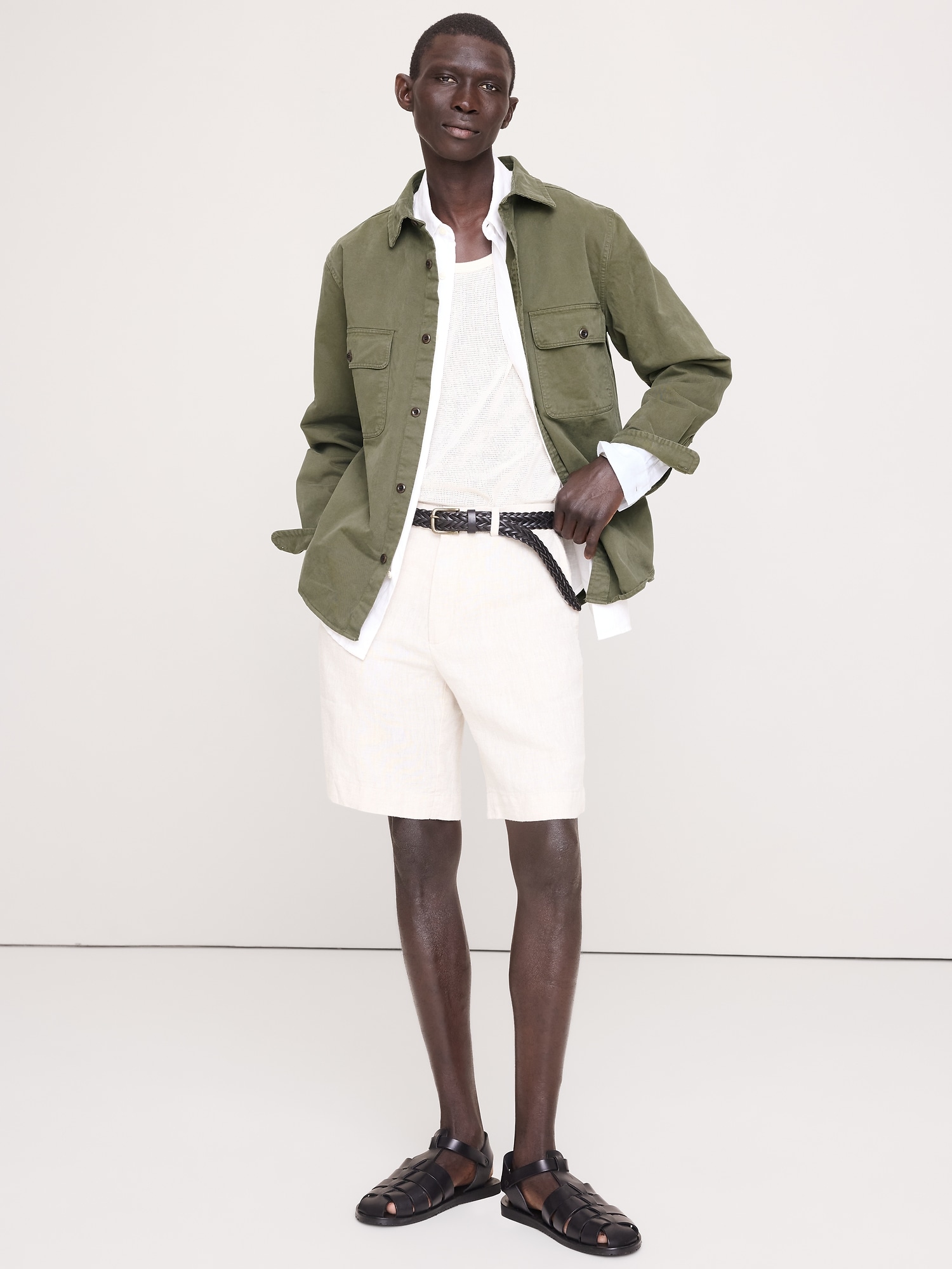 Cotton Twill Overshirt