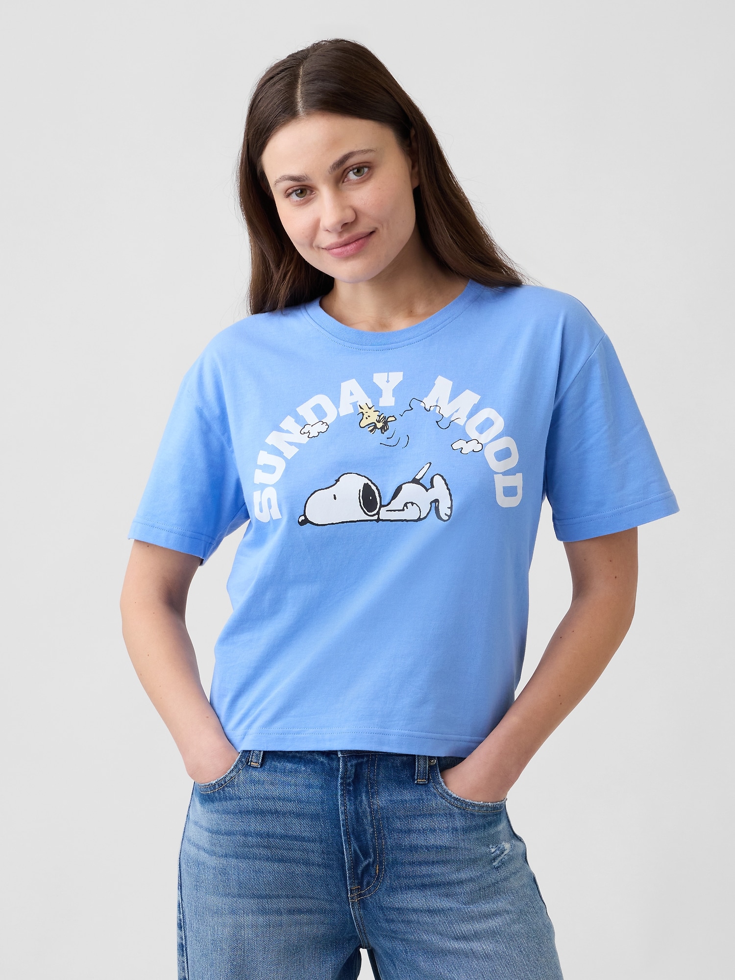 Peanuts Oversized Graphic T-Shirt