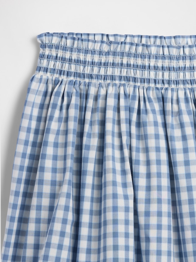 プルオン スモッキングギャザー スカート (キッズ)-2