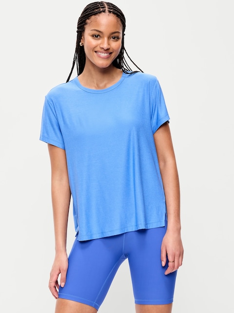 CloudMotion Short-Sleeve Tunic
