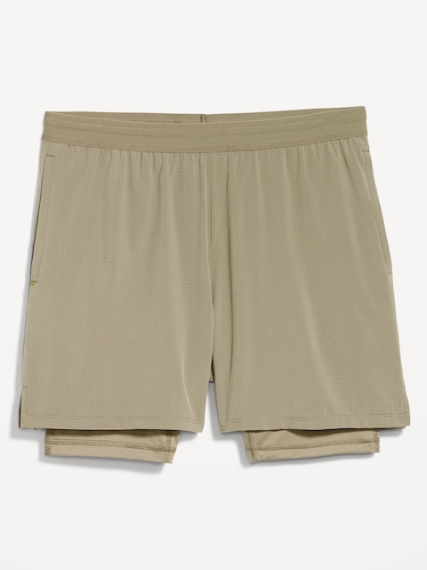 2-In-1 Performance Run Shorts -- 5-inch inseam