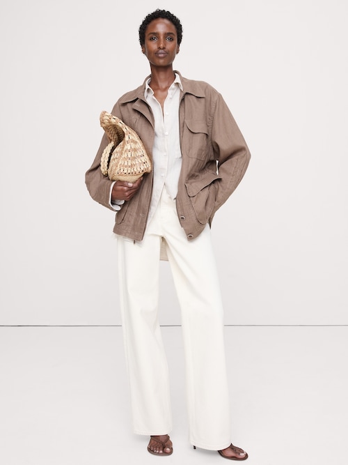 リネン チョアコート