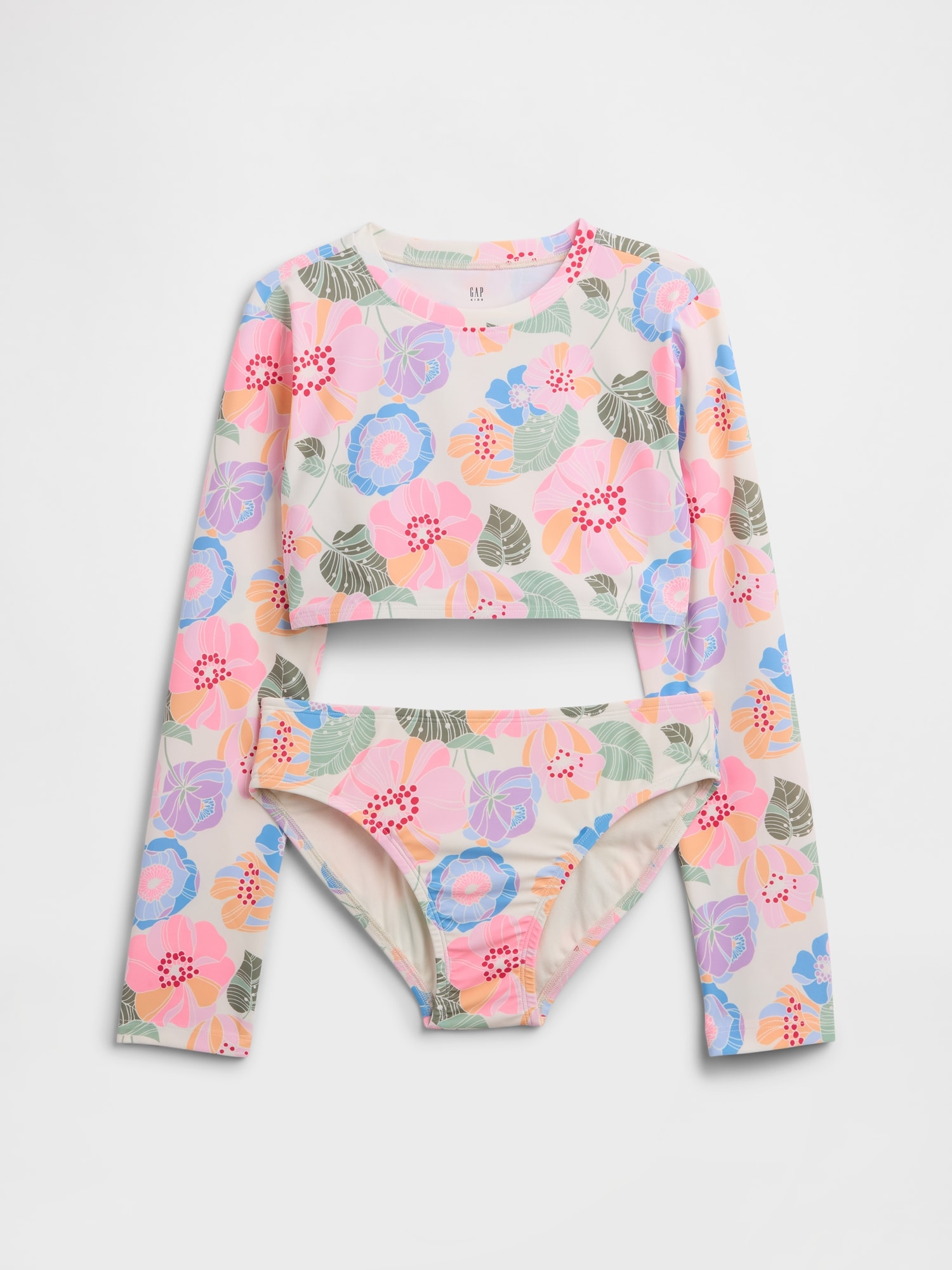 Kids Swim Print Two-Piece