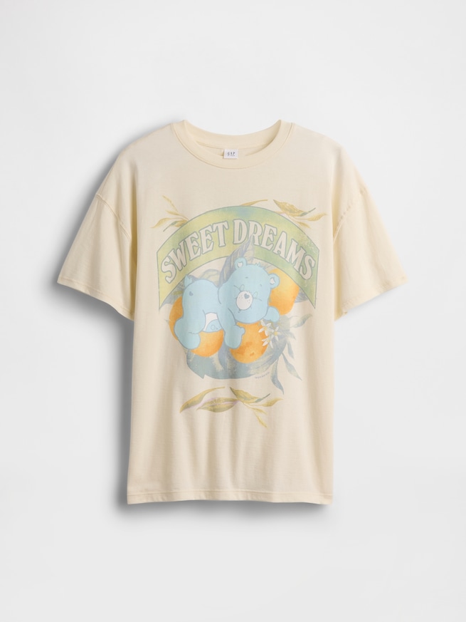 ケアベア グラフィック チュニックTシャツ (キッズ)-1