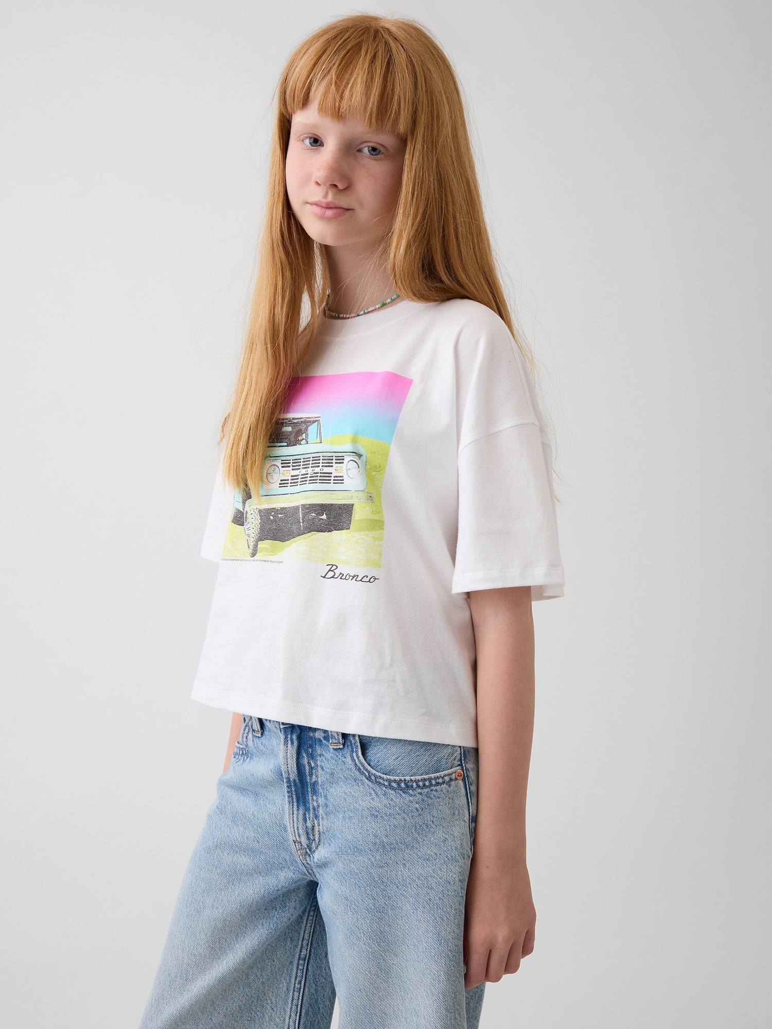 Kids Oversized Graphic T-Shirt