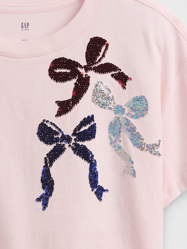 オーバーサイズ グラフィックTシャツ (キッズ)-3