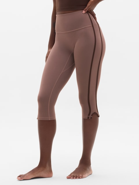 Elation Track Stripe Crop