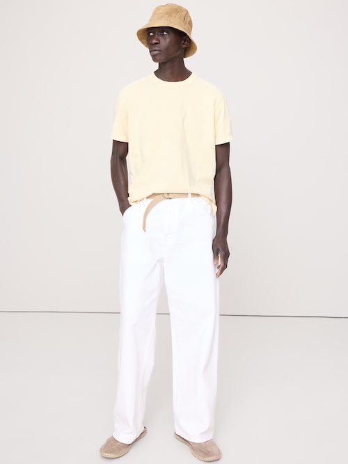 ヘリテージ コットンスラブ クルーネックTシャツ