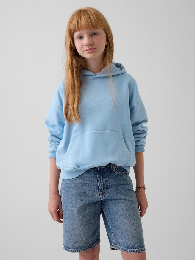 ヴィンテージソフト リラックスフィット パーカー (キッズ)-1