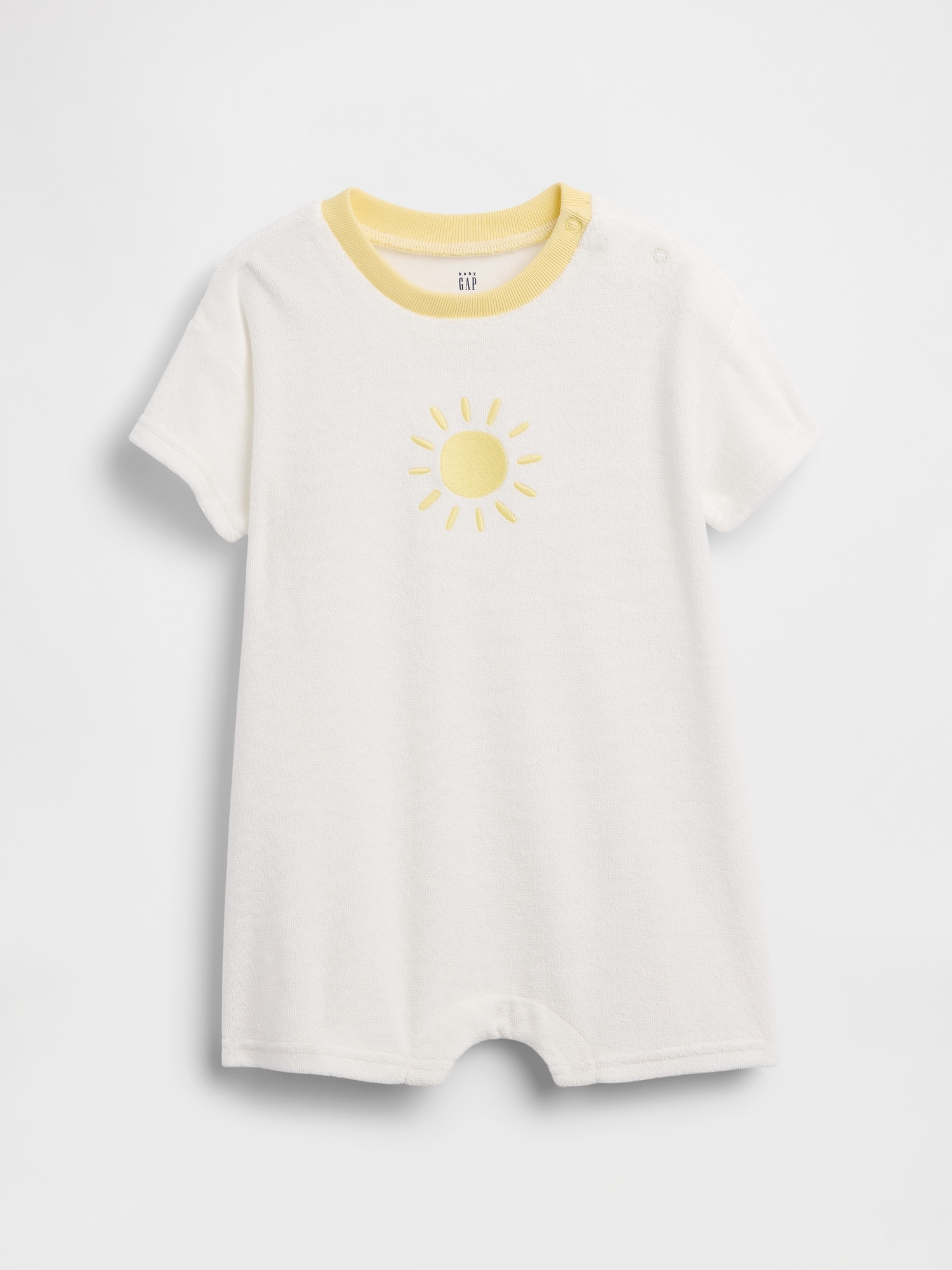 Baby French Terry Shorty One-Piece