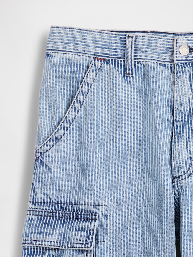 Gap &times; Sean Wotherspoon レールロード カーゴ バギーデニム-4