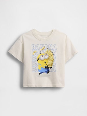 ミニオンズ オーバーサイズ グラフィックTシャツ (幼児・ベビー)