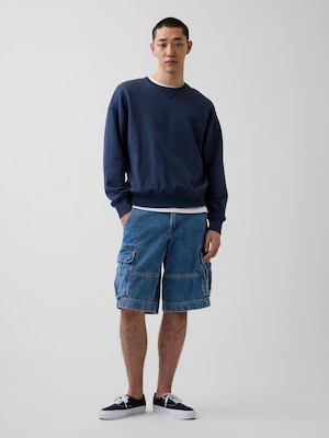 Gap &times; Sean Wotherspoon 13インチ デニムカーゴ バギーショートパンツ