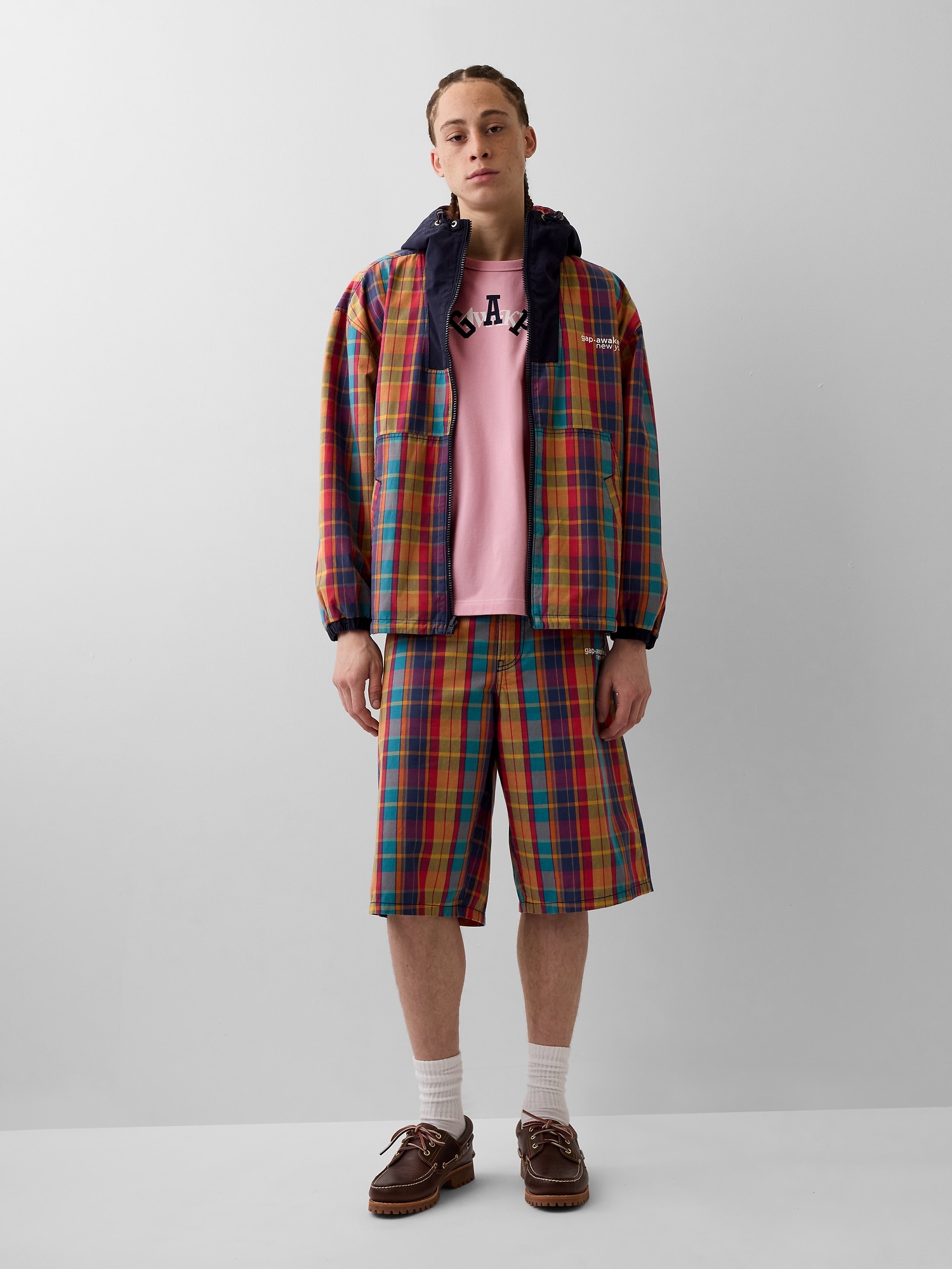 Gap &times; Awake NY リラックスフィット ロゴTシャツ-1